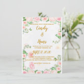 Invitations de mariage (Debout devant)