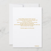 Invitations de mariage (Dos)