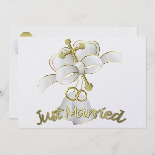 Invitations de mariage (Devant / Derrière)