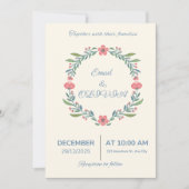 Invitations de mariage (Devant)