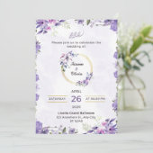 Invitations de mariage (Debout devant)