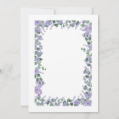 Invitations de mariage (Dos)