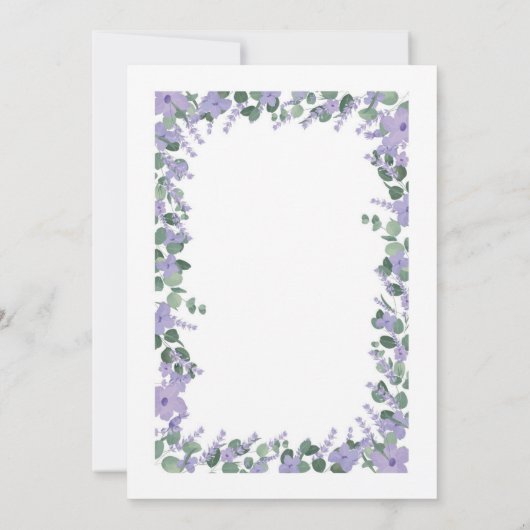 Invitations de mariage (Dos)