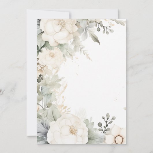 Invitations de mariage (Dos)