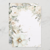 Invitations de mariage (Devant / Derrière)