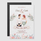 invitations de mariage (Devant / Derrière)