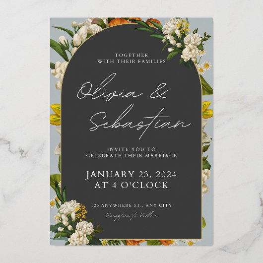 Invitations de mariage (Recto)