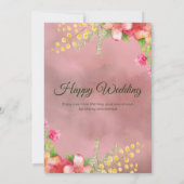 invitations de mariage (Dos)