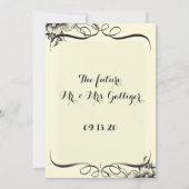 invitations de mariage (Dos)