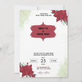 invitations de mariage 2025 (Dos)