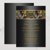 Invitations de mariage à Camo (Devant / Derrière)