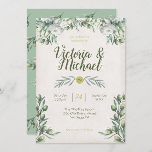 Invitations de mariage à la branche italienne d'ol