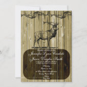 Invitations de mariage à la chasse à la faune de R (Devant)