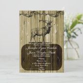 Invitations de mariage à la chasse à la faune de R (Debout devant)