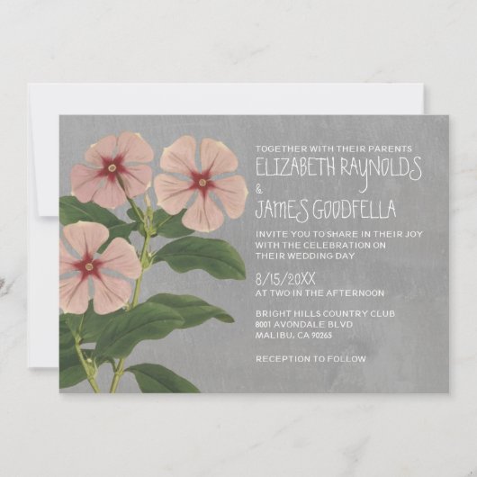 Invitations de mariage à la périphérie (Devant)