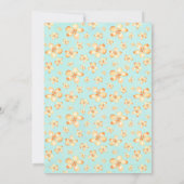 Invitations de mariage à la Plumeria Island (Dos)