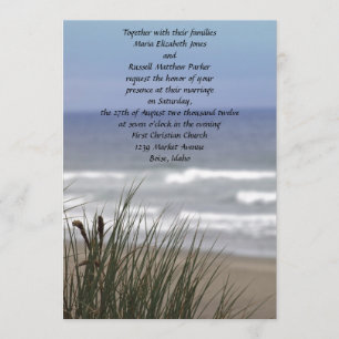 Invitations de mariage à Ocean Beach