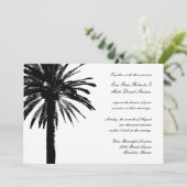Invitations de mariage à Palm Tree | invitations t (Debout devant)