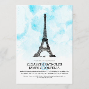 Invitations de mariage à Paris