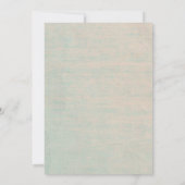 Invitations de mariage à Paris (Dos)