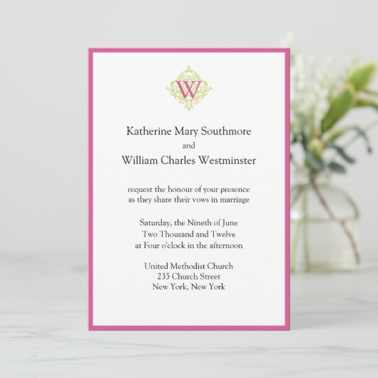 Invitations de mariage abordables (Debout devant)