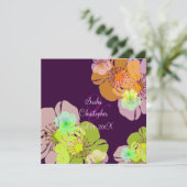 INVITATIONS DE MARIAGE ALOHA/LUAU/ARRIÈRE - PLAN D (Debout devant)