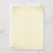 Invitations de mariage amusantes et créatives (Dos)