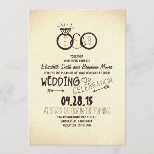 Invitations de mariage amusantes et créatives