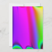 Invitations de mariage Arc-en-ciel (Dos)