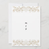 Invitations de mariage Art (Dos)