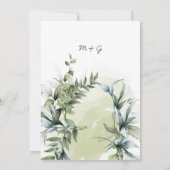 Invitations de mariage Art (Dos)