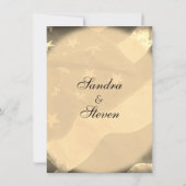 Invitations de mariage au drapeau américain (Dos)