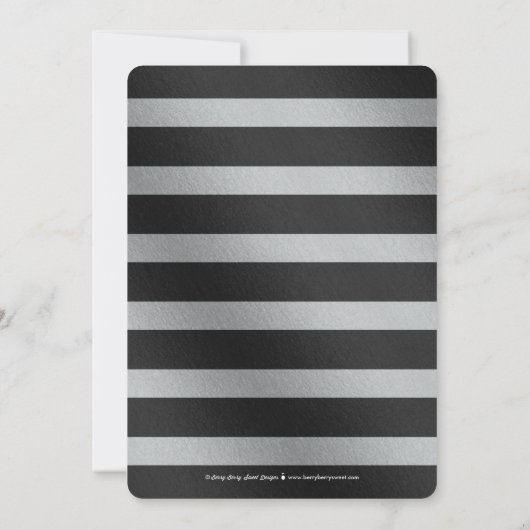 Invitations de mariage brillantes et prometteuses (Dos)