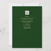 Invitations de mariage catholique Christian Elegan (Dos)