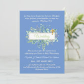 Invitations de mariage catholique Verdure botaniqu (Debout devant)
