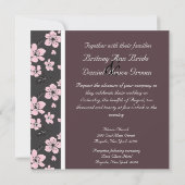 Invitations de mariage Cherry Blossom (Dos)