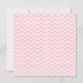 Invitations de mariage Chevron (Dos)