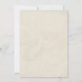 Invitations de mariage contemporaines (Dos)