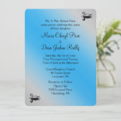 Invitations de mariage cygne (Debout devant)