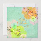 Invitations de mariage d'Aloha/Luau (Devant)