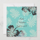 Invitations de mariage d'Aloha/Luau (Devant)