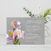 Invitations de mariage d'Alstroemeria (Debout devant)