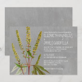 Invitations de mariage d'Ambrosia (Devant / Derrière)