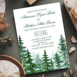 Invitations de mariage dans l'arbre