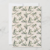 Invitations de mariage dans le désert de Cactus (Dos)