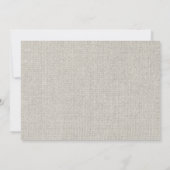 Invitations de mariage dans le jardin du pays (Dos)