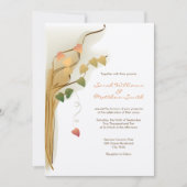 Invitations de mariage de automne (Devant)