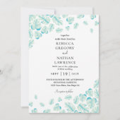 Invitations de mariage de automne à mât (Devant)