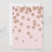 Invitations de Mariage de automne rustique vert et (Dos)