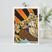 invitations de mariage de bateau pirate (Debout devant)